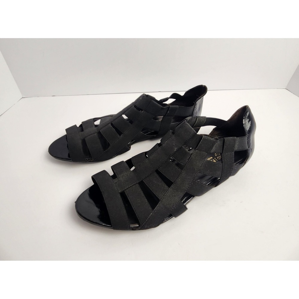 Donald J Pliner Women's‎ Casual Preppy Strappy Black Sandals Size 8.5M